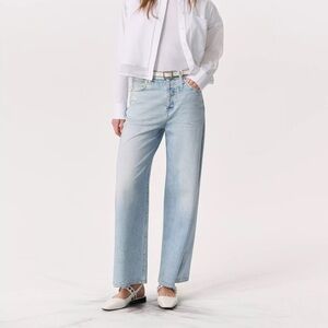 rag & bone Featherweight Straight Leg Jeans- Miramar Collection